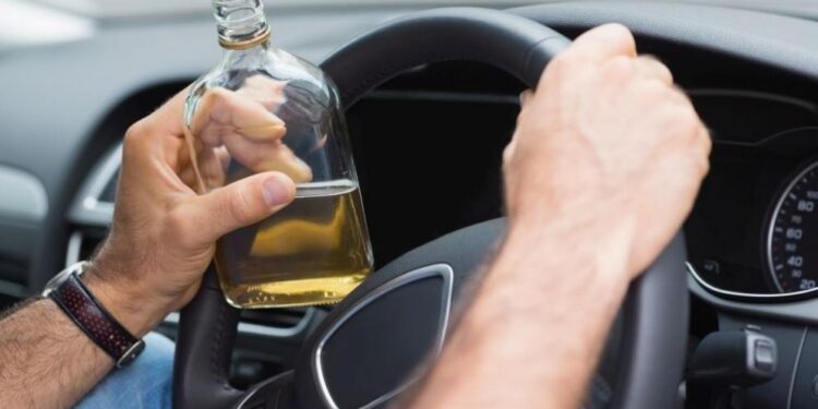 Шофьор е задържан с близо 3 промила алкохол в Монтана