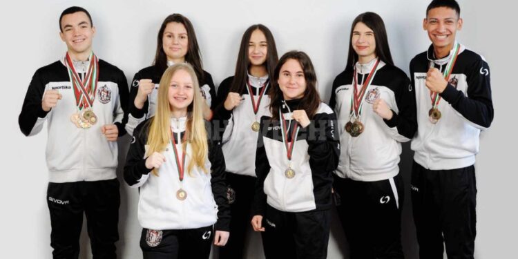 „Спарта Монтана“ завоюва 7 медала от ДЛОП и Купа България