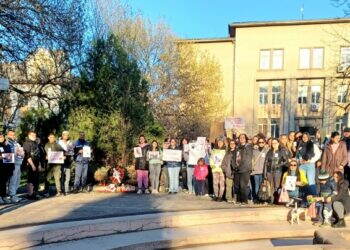 В Лом се проведе протест срещу насилието над животни /снимки/
