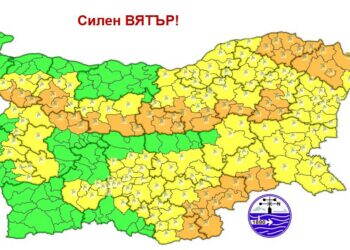 Времето в Монтана: Очакват се високи температури и силни южни ветрове