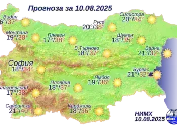 Горещо лято в Монтана с температура до 38° днес