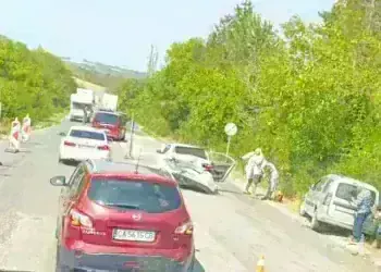 Катастрофа на пътя Враца – Монтана преди Краводер
