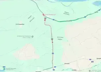 Ограничено е движението по път 112 в областите Видин и Монтана заради ремонти