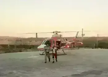 Медицински хеликоптер кацна в Монтана заради бебе с тежка травма