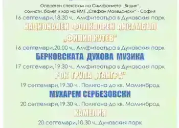 Лом празнува с оперета, рок, фолклор, балкански ритми и театър: „Тангра“, Камелия и Тони Стораро сред звездите на сцената /снимки/