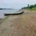 Дунав при Лом се стопи до 84 сантиметра, показаха се острови насред реката /снимки/