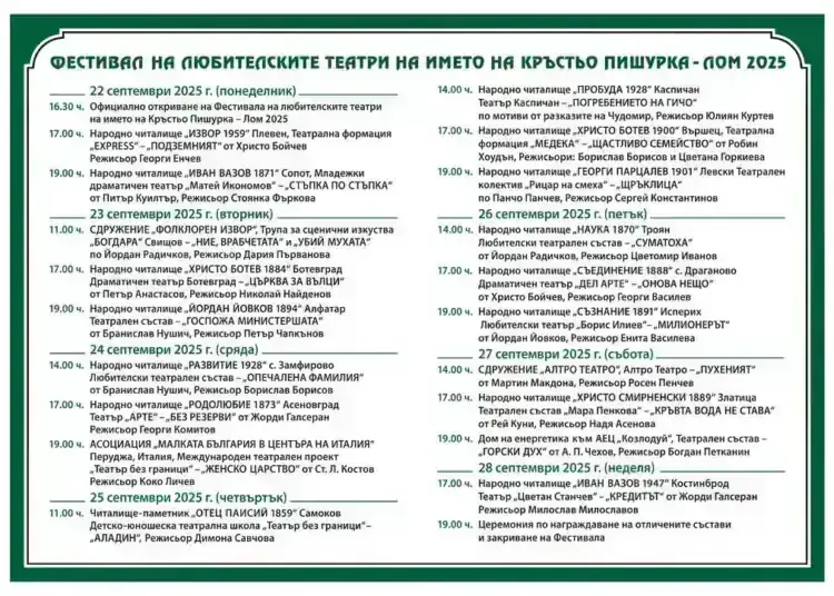 Лом празнува с оперета, рок, фолклор, балкански ритми и театър: „Тангра“, Камелия и Тони Стораро сред звездите на сцената /снимки/