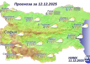 Прогноза за времето: по-високо налягане, мъгли в равнините и хладно слънце. Какво чака Монтана днес