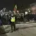 Мирен протест срещу правителството премина през центъра на Монтана и блокира за кратко Черния мост