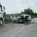ТИР удари лек автомобил на Е-79 край Монтана вчера