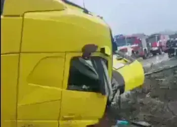 Временно е ограничено движението в участъка от км 16 до км 19 по път I-1 Видин – Димово