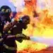 Пожар на паркинг в Монтана вдигна полиция и пожарна