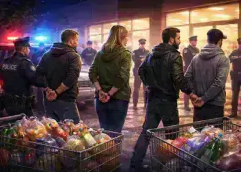 Четирима задържани за крупна кражба от магазин в Монтана