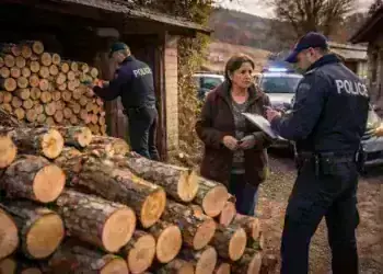 Серия проверки за незаконно съхранение и превоз на дърва в района на Вършец
