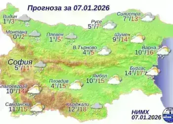 Времето в страната на 7 януари: дъжд, вятър и понижение на температурите