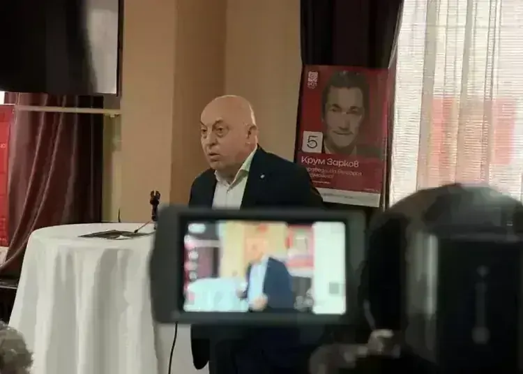 Крум Зарков в Монтана отчете ръст на доверието към БСП
