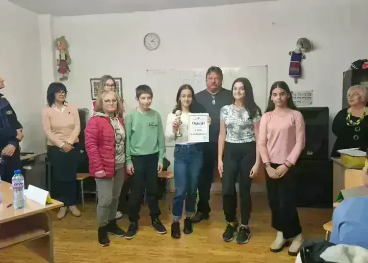 Четвърто ОУ „Иван Вазов“ в Монтана спечели общинския кръг на викторина за пътна безопасност