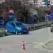 Кола се качи на мантинела в Монтана, няма пострадали