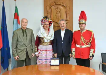 Кметът на Монтана прие представители на гръцкия духов оркестър „Каподостриас“