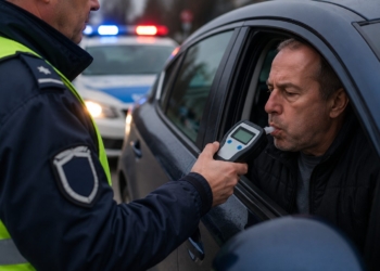 Хванаха пиян и неправоспособен шофьор в Лом с над 1,4 промила алкохол