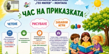 Библиотеката в Монтана организира инициативата „Час на приказката“